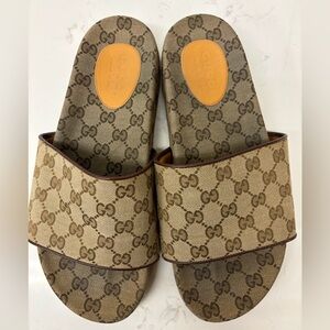 Gucci Men’s Slides Size 10 US, EUC
